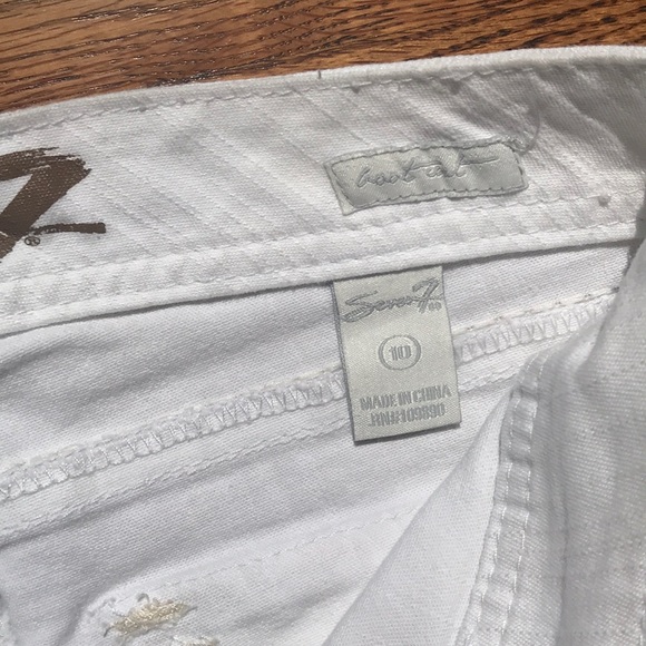 Seven 7 White Jeans - Picture 4 of 8
